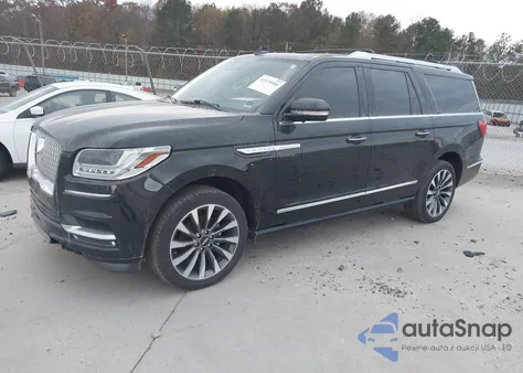 2021 Lincoln Navigator Reserve L z USA, uszkodzony, nr VIN 5LMJJ3LT2MEL05719
